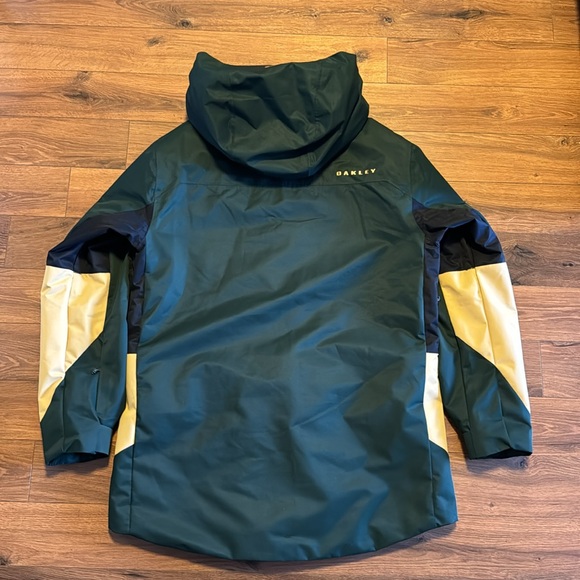 Oakley Beaufort Rc Insulated Jacket- H. Green/Black/Lt Curry - Picture 6 of 8